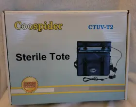 Ctuv-t2 Coospider Uv Sterile Tote Usb Input New Sterilizing Large Space Portable