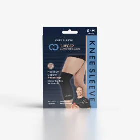 Copper Compress 810053860687 Compression Sleeve Knee Small/medium 1.0 Ea Pack Of 6