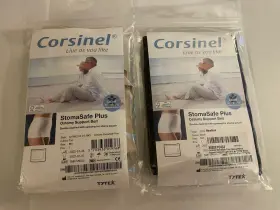 321660-02.01.bq Corsinel 2 Stomasafe Plus Ostomy Light Support Belt Garment M/l
