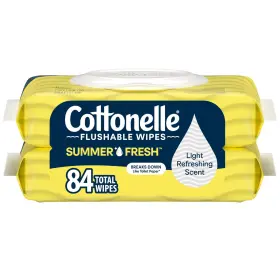 10036000583585 Cottonelle Stay Fresh All Day - Flushable Wipes 84 Count