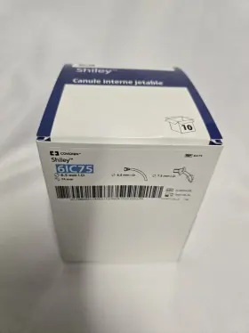 23g0989jzx Covidien Shiley Inner Cannula 6ic75 10 Pack Not Expired