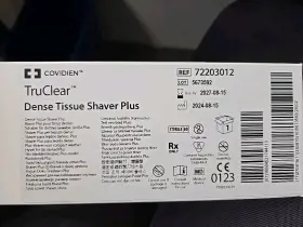 72203012 Covidien Truclear Dense Shaver Plus