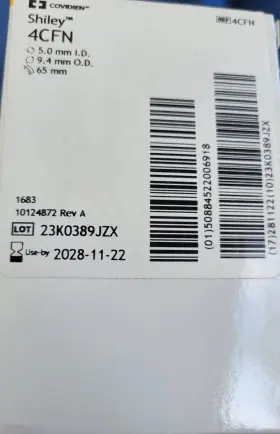 4cfn Covidien Medtronic Shiley Coviden