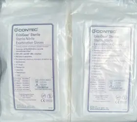 Hcgs0012 Critigear One Pk/100 Gloves Sterile Nitrile Latex-free Power-free /small