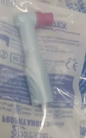 Tpasfc1 Crosstex Sparkle Dental 100 Prophy Angles Soft Cup/lavender Disposable