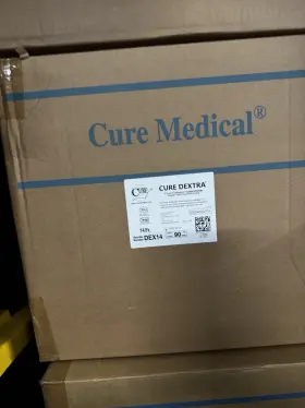 2029 Cure 5825 Dextra Closed System 14f 90 In A Box Expires 09/28/2029