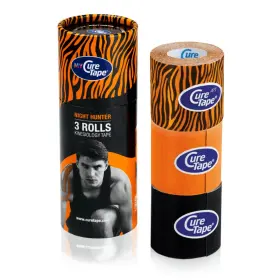 Sku-8717624165030 Curetape Cylinder Pack Kinesiology Tape 2 Inch X 2.7 Yds. Night Hunter 3-pack