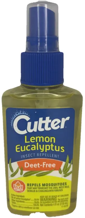 Cutter 071121960146 Lemon Eucalyptus Outside Repellent Deet Free 4 Oz Ships In 24 Hours