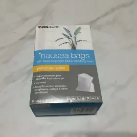 Cvs Health 050428351512 Nausea Bags Super Absorbent 6