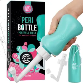 Cynpel 860002543307 Peri Bottle - Postpartum And Perineal Care Portable Hand Held Travel
