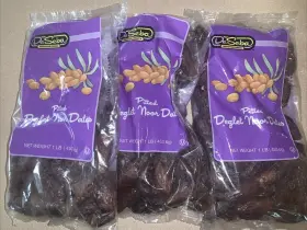 Desaba 097209101430 3 Lb California Usa Deglet Noor Dates Pitted Lot Of 16 Oz Sealed Bag