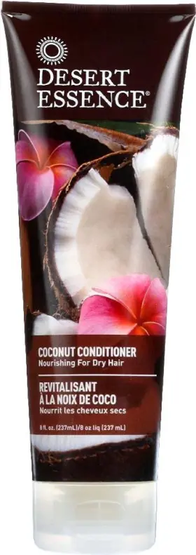 01400613 Desert Essence Coconut Conditioner - 8 Fl Oz Pack Of 3 Strong And Healthy Hai
