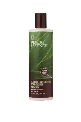 Desert Essence 718334300474 Daily Replenishing Tea Tree Conditioner 12.9 -ounces Pack Of 3
