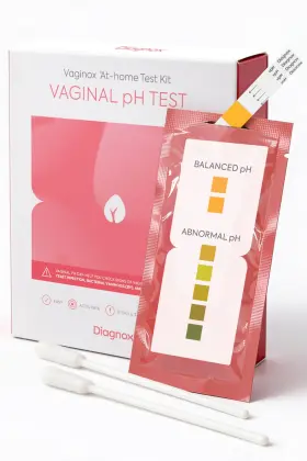 Vaginox-10 Diagnox Health At Home Vaginal Ph Test Strips For Women 10 Count Pack Of 1