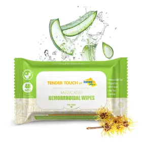 Diamond Wipes 766670084381 Tender Touch Hemorrhoid With Witch Hazel And Aloe 1 Count Pack Of