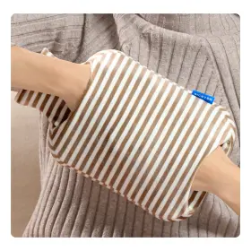 Us-tw-scs-01 Dicever Hot Water Bottle 2l Bag With Cover Standard Dark Gray