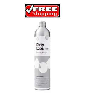 Dirty Labs 110106 Liquid Laundry Detergent Bio Enzyme Scent Free 21.6 Fl Oz Loads High