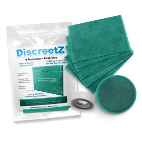 Discreetz 850015519055 Gas Relief For Adults Ends Odor And Sound Flatulence Charcoal Underwear Helper