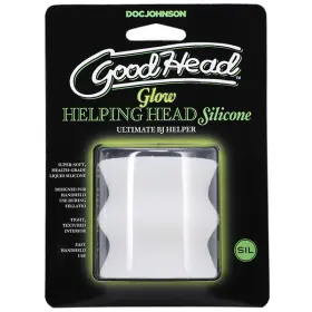Dj0682-41 Doc Johnson - Goodhead Silicone Glow Helping Head Frost