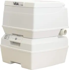 Def319 Dock Edge Visa Marine Potty 18 Litre Toilet 18l White