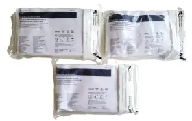 14fr Dover 3450 Closed Urethral Tray With Vinyl Catheter 4.7 Mm Ref Set Of 3