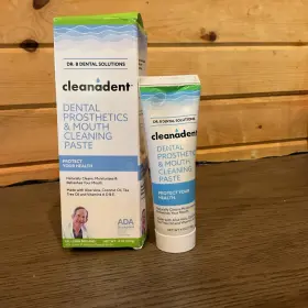Cp-004 Dr. B Dental Solutions Llc Cleanadent Prosthetics And Mouth Cleaning Paste 4oz