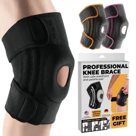 Dr. Brace 850040133172 Knee Pain Relief - Stabilizer With Gel Pads Medium