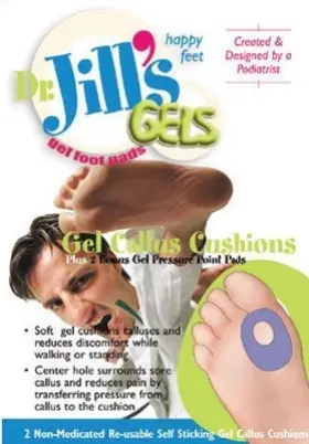 B00266zt48 Dr. Jills Gel Callus Cushion 2 Pack
