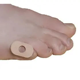 B01a0e1ru2 Dr. Jills Felt Corn Pads With Center Aperture 100 Count Beige