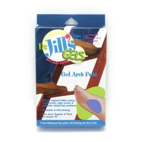 1045-reg Dr. Jills Foot Pads Gels Gel Arch Regular Thickness 1/8 Inch Box Of 2 -