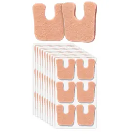 Dr Jk 810184430117 Dr. Jk- Felt Callus Cushions For Feet 60 Pcs 1/5 Inch Thick Beige