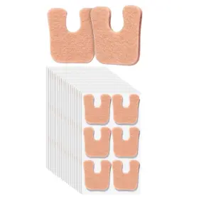 Dr Jk 810184430124 Dr. Jk- Felt Callus Cushions For Feet 120 Pcs 1/5 Inch Thick Beige