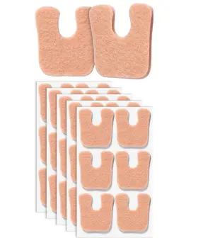 Xfbt030d444npvq Dr Jk Dr. Jk- Felt Callus Cushions For Feet 30 Pcs 1/5 Inch Thick Beige