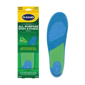 Dr. Scholls 011017570103 Sport Insoles Shock Absorption Arch Support Reduce Fatigue Scholl S 8-14