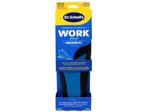 11017570110 Dr. Scholls Shoe Insoles Massaging Gel Advanced Work Insert Men S 1 Pair Pack