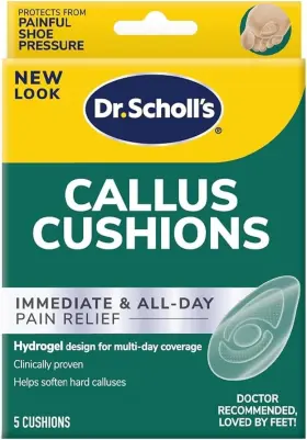 40962 Dr. Scholls Callus Cushions Duragel 5 Count 6 Pack Neutral