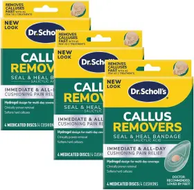 Dr Scholls 888853003122 Dr. Duragel Callus Remover 12 Count Multi-color