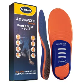 Drs-90000646 Dr. Scholls Shoe Insoles Heavy Duty Orthotics Arch Support Plantar Fasciitis 340lb Scholl