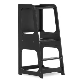 798-k Dream On Me Explora Tower And Step Stool In Black Anti-slip Base