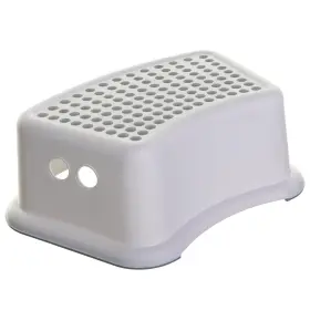 Dreambaby 878931006732 Step Stool For Kids - Non-slip Base And Contoured Design Grey Dots