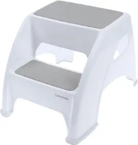 L6072 Dreambaby Toddler And Me 2 Step Stool - Designed For Kids Adults 1 Pack Gray