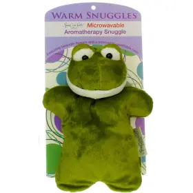 Dreamtime 609079300068 Aromatherapy Spa Comforts Microwavable Warm Snuggles Frog