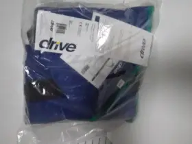 13262m Drive Medical Divided Leg Sling Medium Nylon Blue Up To 450lbs New
