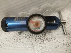 18301 Drive Brass-sleeved 50 Psi O2 Regulator Model