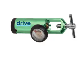 18302gn Drive Oxygen Regulator Model 18301g Gauge Flow Rate 0-8 Lpm