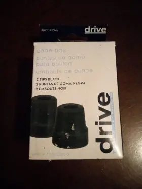 Drive 822383264448 Cane/crutch Tips 2 #