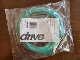 Soft007 Drive Lot Of 6 Devilbiss Soft Cozy Nasal Cannula 7 Feet Green Oxygen Tubing New