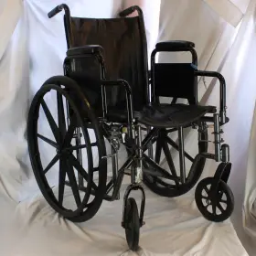 Ssp220dda-sf Drive Medical Silver Sport 2 Lightweight Folding Wheelchair Used