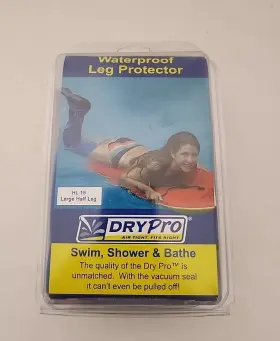 Drypro 673034022159 Drppro Waterproof Leg Protector Hl 15 Large Half Vacuum Seal Air Tight