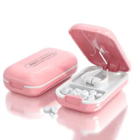 Dubstar 768443387743 Small Pill Cutter Splitter For Pink
